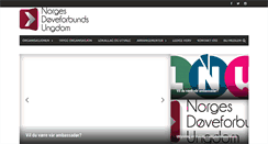 Desktop Screenshot of ndfu.no